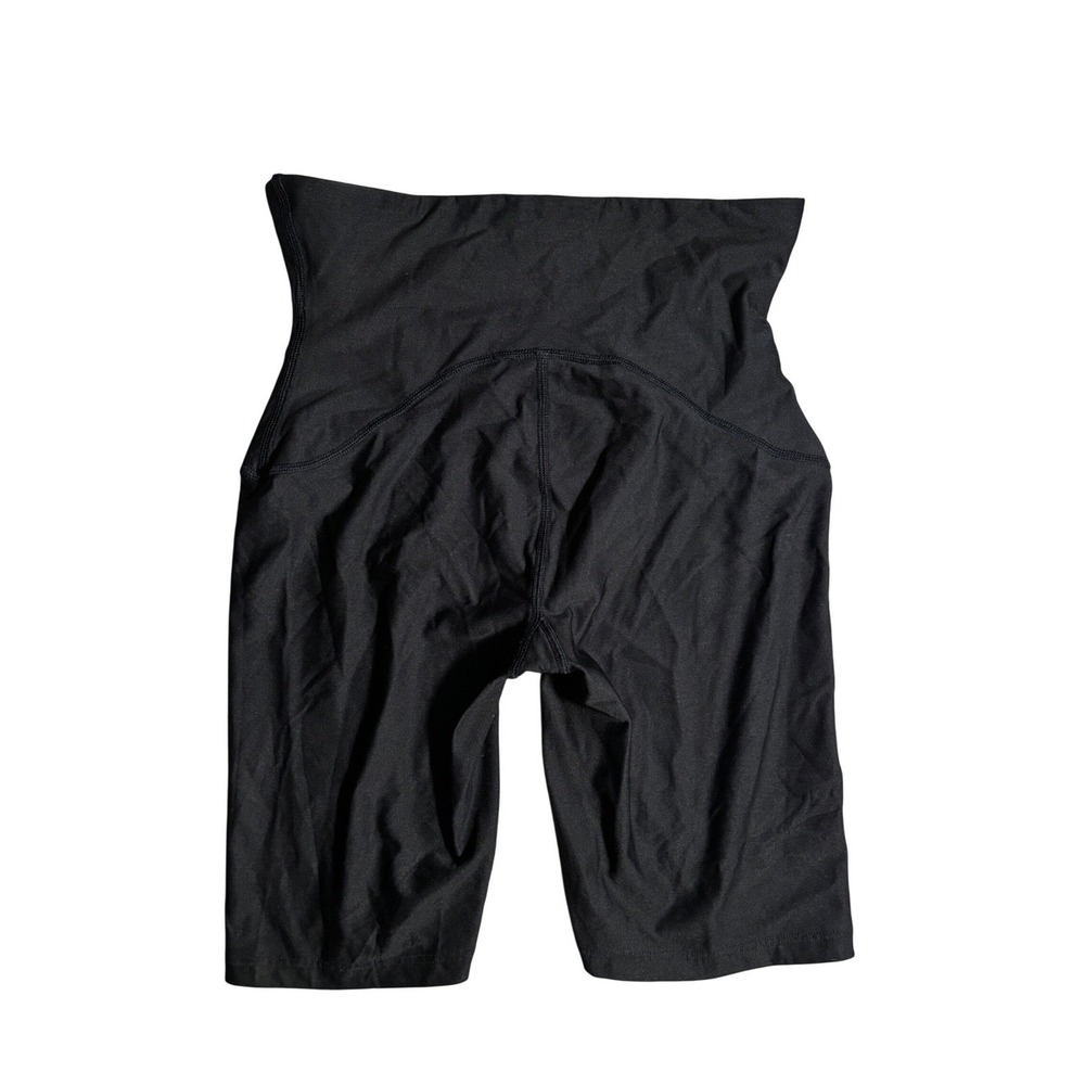 Spanx M Black High Waisted Mid Thigh Shaper Shorts Compression night out career